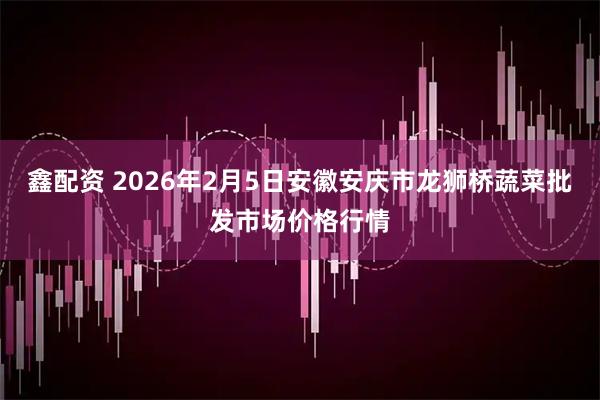鑫配资 2026年2月5日安徽安庆市龙狮桥蔬菜批发市场价格行情